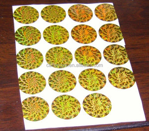 Dập nổi ba chiều nhãn với logo của khách hàng Sticker - Product Image 2