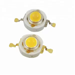 Fonte de luz de led branca fria de 20000-25000k 3w, 700ma 220lm para aquário