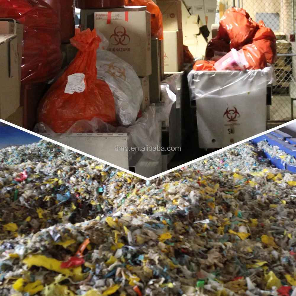 Industrial de reciclaje de plástico trituradora para la venta