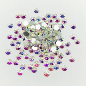 אבני חן מפעל מכירה ss8 קריסטל ab שטוח בחזרה rhinestones cristal ללא חם לתקן ריינסטון לציפורניים - Product Image 3