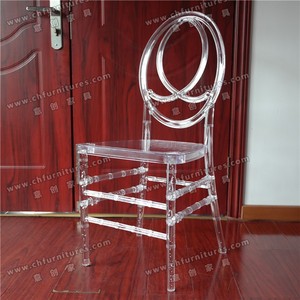 Newest Model Clear Color Napoleon Wedding Chairs YC-A41 Wholesale Plastic Dining and <strong>Hotel</strong> <strong>Furniture</strong> - Product Image 3