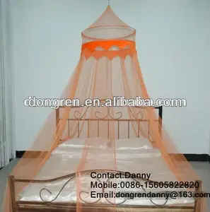 Moustiquaire conique pour filles, lit d'adulte, canopée colorée, usine célèbre de chine, DRCMN-2