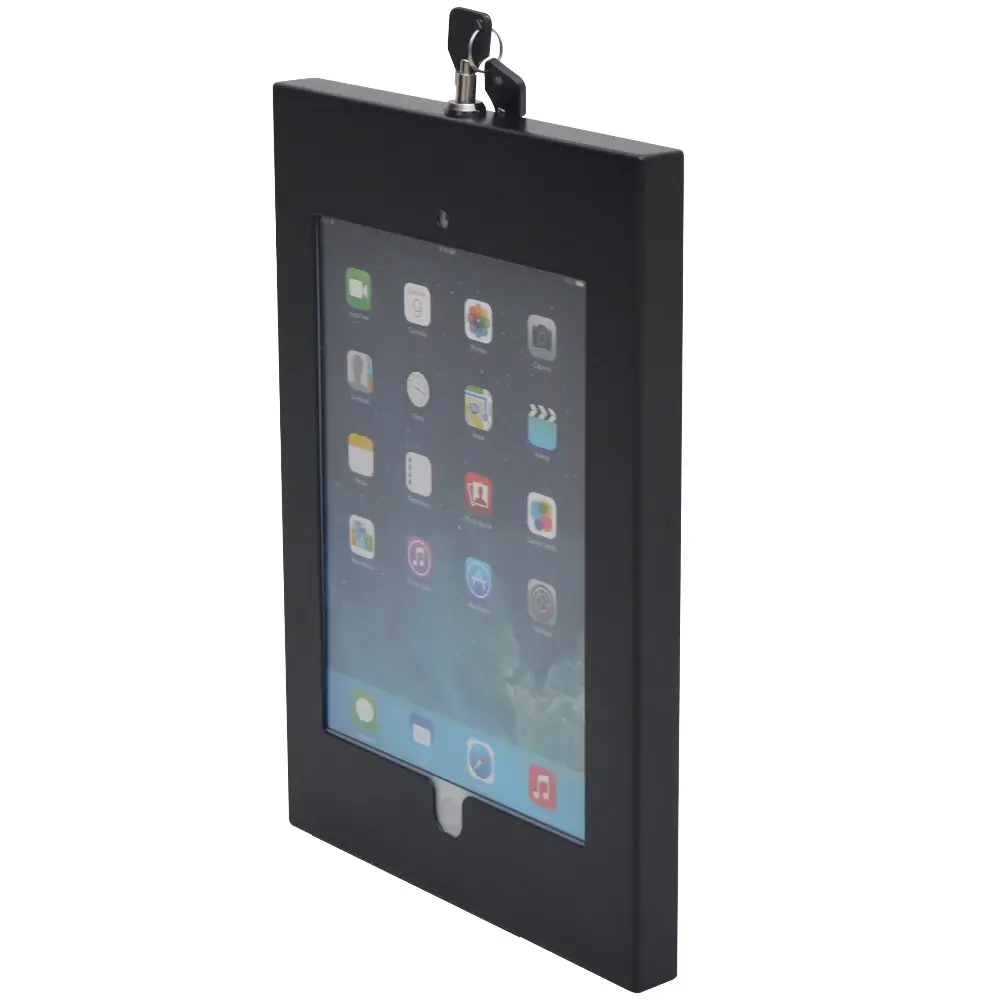 Customized Anti theft Display Business Public Use Metal Tablet Enclosure Case For 7"-14" Tablet