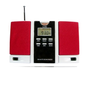 China <strong>Supplier</strong> FM Bands Portable <strong>Radio</strong> With Alarm <strong>Clock</strong> - Product Image 2