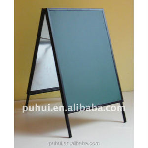 ชั้นวางป้ายแบบพับได้สำหรับโฆษณาทำทางเดินเป็นกรอบกันลมแข็งแรง - Product Image 2