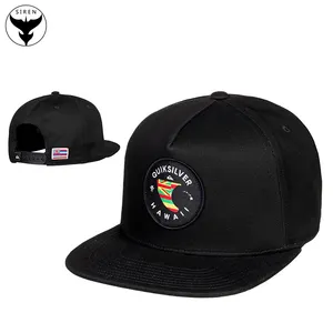 Bán Buôn Tùy Chỉnh Vương Quốc Anh Cờ Vành Phẳng Năm Tấm Nhãn Thêu Snapback Mũ