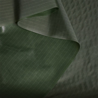 Tissu nylon ripstop 70D de haute densité, avec revêtement PU ou revêtement de silice pour parachute et parapente, vente en gros