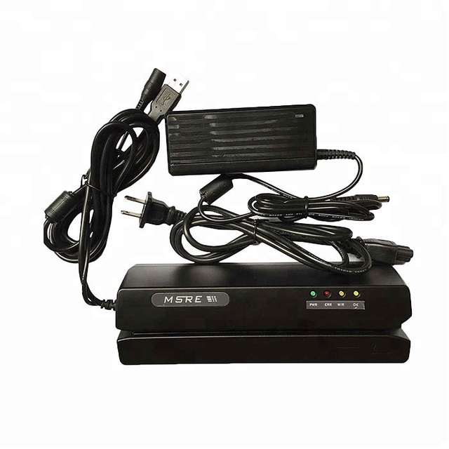Hico and Loco 3 Track Magnetic Card Reader and Writer / Encoder with USB Plug