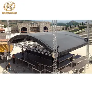 Arch Aluminum Truss Outdoor Aluminum Concert Stage Arch Roof Truss System