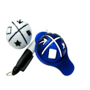 <strong>Black</strong> Mini <strong>Permanent</strong> <strong>Marker</strong> With Cap Clip Keychain - Product Image 2