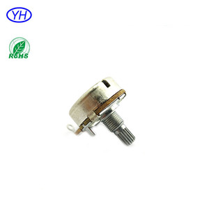 โพเทนชิออมิเตอร์แบบหมุน24มม. เครื่องขยายเสียงวิดีโอและเสียง24มม. โพเทนชิโอมิเตอร์100K - Product Image 2