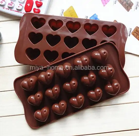 Лидер продаж, силиконовая форма для шоколада, 15 ячеек, силиконовые формы для шоколада, форма для торта