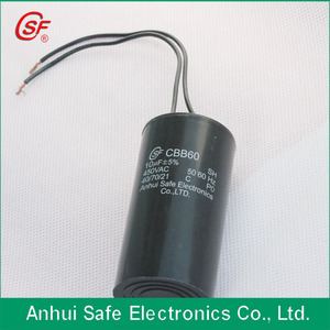 ตัวเก็บประจุมอเตอร์ <span class=keywords><strong>cbb60</strong></span> <span class=keywords><strong>8uf</strong></span> 250v ac ริฮวน - Product Image 2
