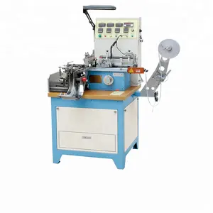 JZ-2816 Label Cutting And Folding Machine For Woven Label Printed Satin Ribbon Label Ultrasonic Cut And Fold Machine