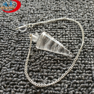 Top Fashional Oeil de Tigre Cristal Cadeau pour Antique Amant/Promotionnel D'énergie <span class=keywords><strong>Pendule</strong></span> en Vrac Gros - Product Image 4