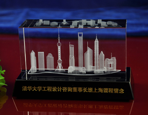 3D grabado láser famoso modelo <span class=keywords><strong>de</strong></span> edificio <span class=keywords><strong>de</strong></span> cristal vidrio <span class=keywords><strong>Sydney</strong></span> <span class=keywords><strong>Opera</strong></span> House cubo - Product Image 3