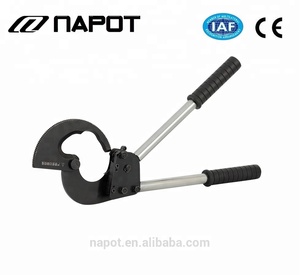Coupe-câble CC-400 à cliquet électrique manuel coupe-câble blindé - Product Image 2