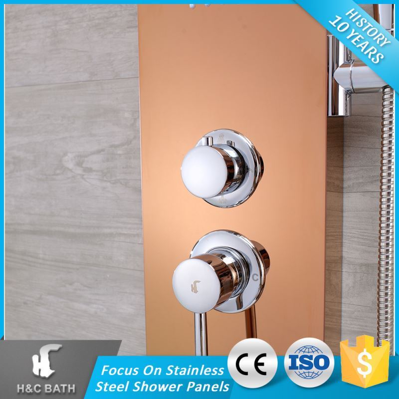 Chine Alibaba Unique Poignée Standard En Acier Inoxydable Colonne De Douche
