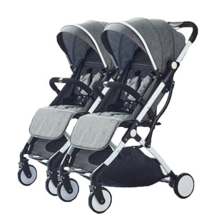 Bán hàng nóng mẹ Xe đẩy có thể tháo rời đôi xe đẩy em bé đi du lịch cho cặp song sinh/tách đôi xe đẩy em bé - Product Image 6