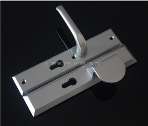 Sicurezza <span class=keywords><strong>porta</strong></span> esterna maniglia sulla piastra di alluminio all'ingrosso per la sicurezza della <span class=keywords><strong>porta</strong></span>, <span class=keywords><strong>serratura</strong></span> della <span class=keywords><strong>porta</strong></span> di sicurezza - Product Image 1