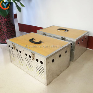 Cage de transport pour pigeons en acier inoxydable à 4 trous / <span class=keywords><strong>caisse</strong></span> / boîte - Product Image 3