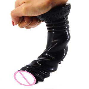 Consolador con forma de pene para mujer juguete <span class=keywords><strong>Sexual</strong></span> con tapón Anal enorme, forma de caballo grande, perro, conejo - Product Image 3