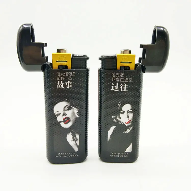 Gratis Pengiriman Lady Rokok Windproof Lighter Mecheros