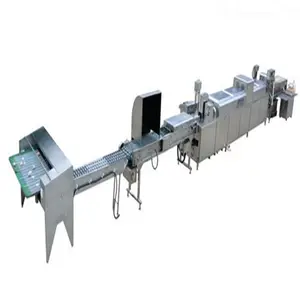 Automatic hen egg cleaning and checking line / egg processing machine