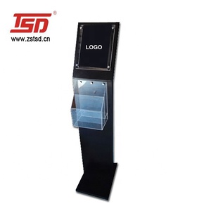 Tùy chỉnh cửa hàng bán lẻ cửa hàng tầng thường vụ <span class=keywords><strong>Acrylic</strong></span> Catalog Brochure Flyer chủ sở hữu hiển thị đứng Rack tờ rơi - Product Image 1