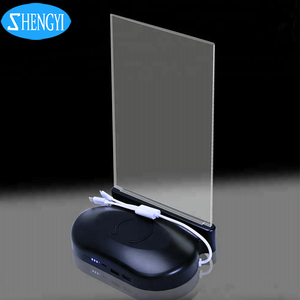 Qi cargador inalámbrico 20000 mAh menú Powerbank estaciones de carga para restaurantes - Product Image 3