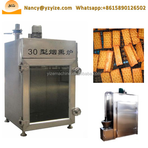 Fumoir industriel pour poissons / Machine à fumer le <span class=keywords><strong>saumon</strong></span> / Équipement pour fumer le poulet - Product Image 5