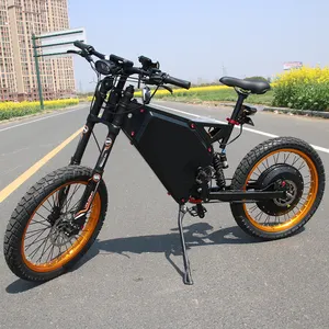 Sepeda Listrik Suspensi Penuh 8000W, Ebike Bomber Sepeda Listrik