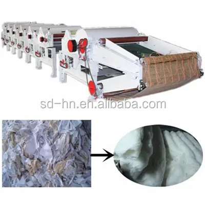 Textile garments clothes Waste Recycling Machine