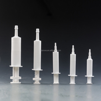 En plastique PE 8ml 10ml 13ml 20ml 30ml 60ml Seringue Vétérinaire Animale