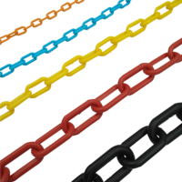 Chaîne en plastique de 2 — 8mm, pour la sécurité des routes, en stock, en usine