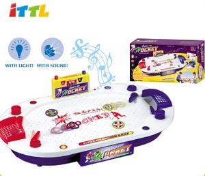 ITTL 2 jugadores eléctrico flotante fútbol Juguete plástico Mini fútbol juego de mesa juguete para niños - Product Image 5