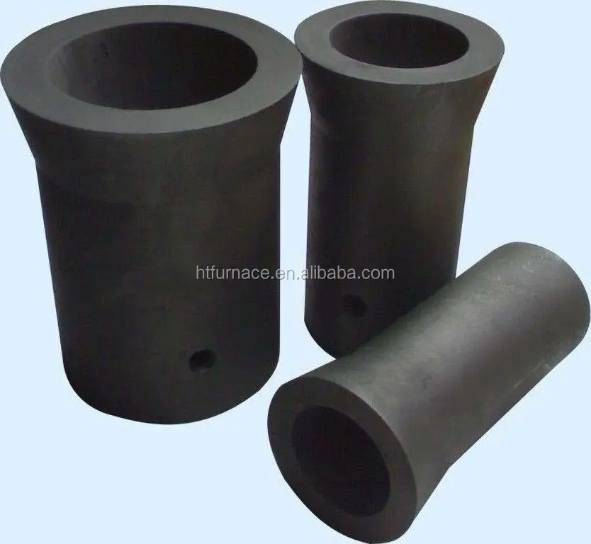 SiC Graphite Crucibles/clay gold melting graphite crucible for sale