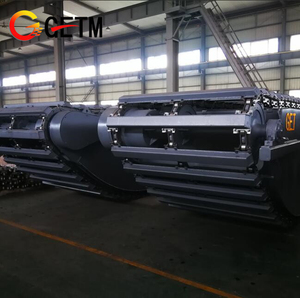 Handel Assurance Hoge Kwaliteit Amfibische Graafmachine Onderwagen Ponton GET210D Hot Koop