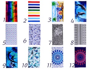 150 cm Fleur Lourd Poids Hibiscus Ronde Cercle Serviettes De <span class=keywords><strong>Plage</strong></span> - Product Image 5