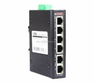 Bon prix au-dessus de l'ethernet industriel de commutateur de poe de 4 ports 10/100M