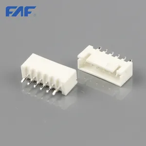 Wholesale Customized Nylon 66 Phosphor Bronze 2.50mm Pitch 6 Pin Female Male Wire To Board Connector Wafer Connector Terminals