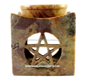 Soapstone-quemadores de aceite de artesanía - Product Image 1