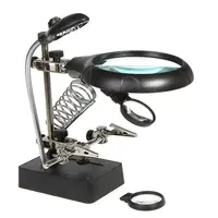 Tobegiga 10X Magnifying Glass with Light and Stand, Kuwait