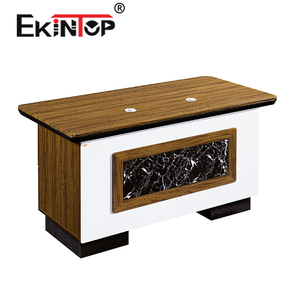 Ekintop 1.2m 저렴한 경영진 목조 사무실 컴퓨터 책상 및 의자 - Product Image 1