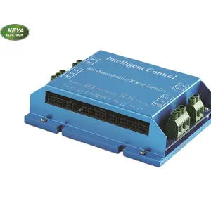 Controlador de motor dc sem escova, de alto desempenho rs232, laço aberto, canal duplo, controlador KYDBL4830-2E bldc para robô agv