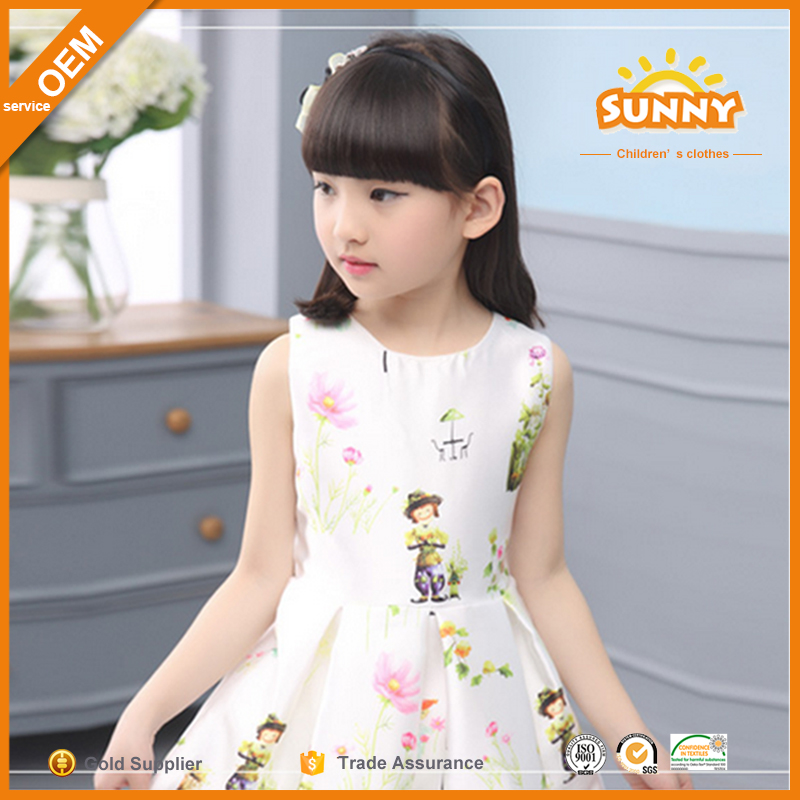 Дешевые Девочки Розовый Платья Конструкций Удивительные Длинные Платья для Девочек