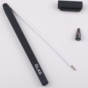 Hotel promozionale di plastica gomma piazza <span class=keywords><strong>penna</strong></span> a sfera con cap - Product Image 2