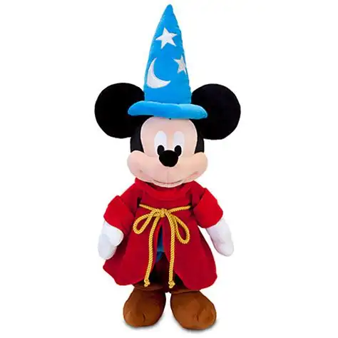 plush sorcerer mickey mouse doll