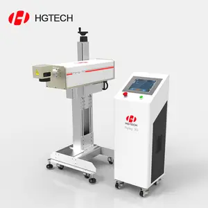 HGTECH 20W RAYCUS marcação a laser de fibra máquinas