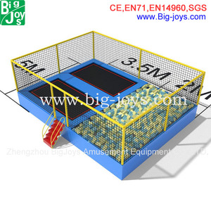 <span class=keywords><strong>Parc</strong></span> de trampoline intérieur de petite taille de haute qualité à vendre à bas prix - Product Image 3